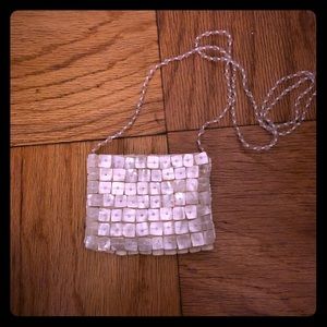 Mother of Pearl crossbody bag